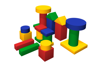 Мягкий конструктор «Дворик», фото 1