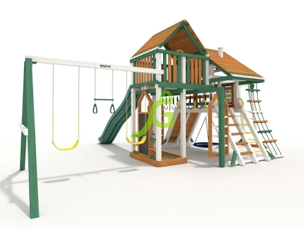 Детская площадка IgraGrad Крепость Фани Deluxe + мод.1, фото 2