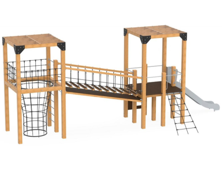 Детский игровой комплекс TORUDA Эко Лудо 4, фото 2