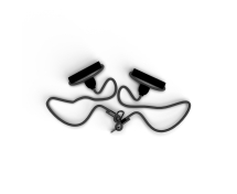 Фитнес платформа/ горнолыжный тренажёр DFC "Perfect Balance" Голубой