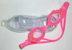 Очки для плавания детские Cliff G921 розовые