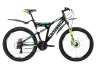 Изображение товара Велосипед Stark'18 Jumper 26.1 FS D чёрный/зелёный/белый 20
