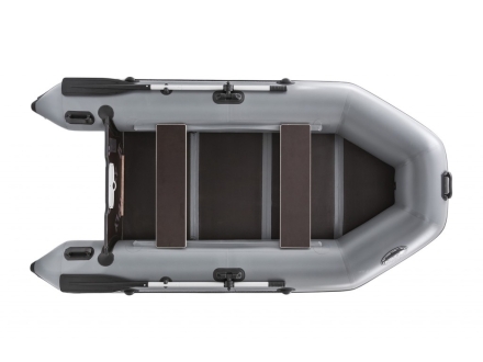 Моторная надувная лодка Пиранья 280 M5 SLX фанерная слань, фото 3