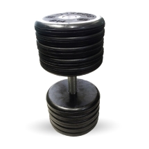 Гантель Barbell 55 кг классик с вращающейся ручкой хром Гантель Barbell 55 кг классик с вращающейся ручкой хром