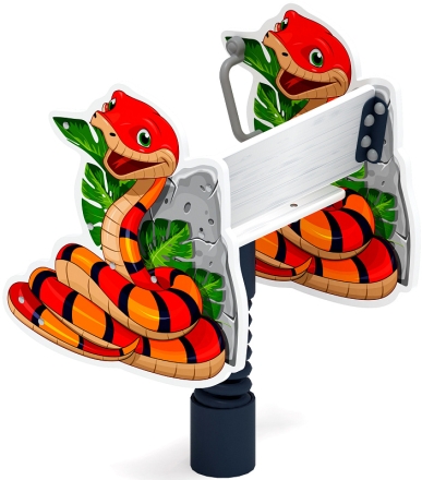 Змейка - Качалка на пружине - ИО 22.01.08-01.И1, фото 2