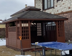 Квадратная беседка АРНИКА, фото 5