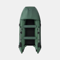 GLADIATOR E 380 PRO AIR Зеленый моторная лодка ПВХ НДНД, фото 5