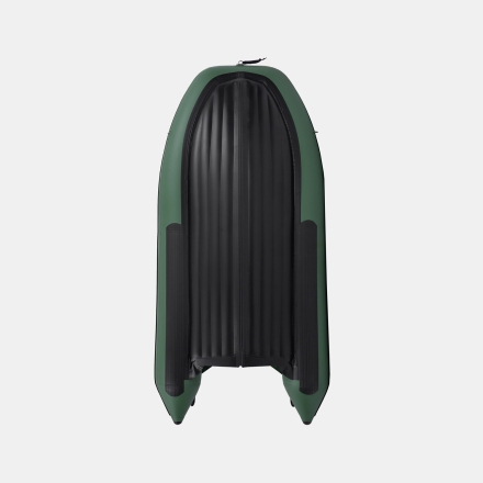 GLADIATOR E 380 PRO AIR Зеленый моторная лодка ПВХ НДНД, фото 4