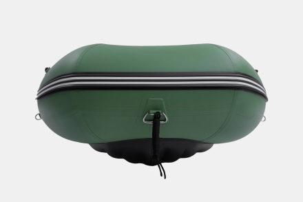 GLADIATOR E 380 PRO AIR Зеленый моторная лодка ПВХ НДНД, фото 8