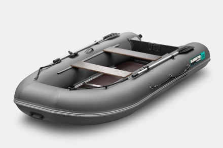 GLADIATOR B 330 LIGHT B Темно-серый моторная лодка ПВХ Пайол 9 мм, фото 1
