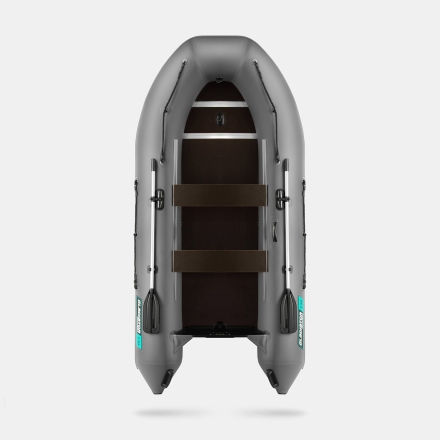 GLADIATOR B 330 LIGHT B Темно-серый моторная лодка ПВХ Пайол 9 мм, фото 3