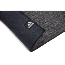 Коврик (мат) для горячей йоги Adidas, черный, ADYG-10680BK