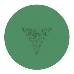 Пирамида - СК 2.05.09-РК сетка на резиновое покрытие, фото 2