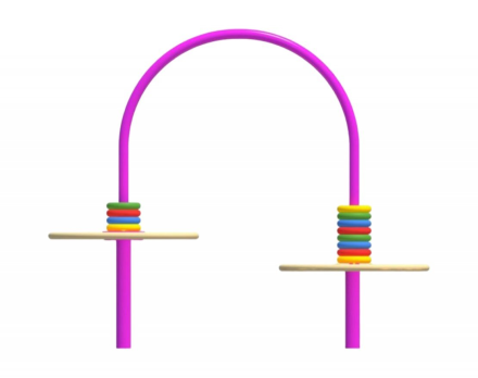 Арка игровая со счетами ДИФ 01120, фото 2