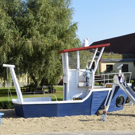 Детская площадка для игр с песком &quot;Буксир&quot;, фото 1