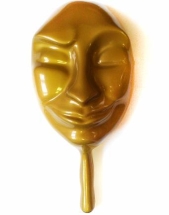 Маска для мафии "Лицемер" золотая Маска для мафии "Лицемер" золотая