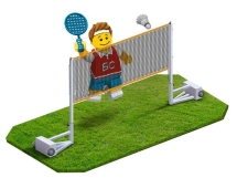 Стойки бадминтонные передвижные, соревновательные, пара Стойки бадминтонные передвижные, соревновательные, пара