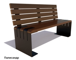 Скамейка уличная «Симферополь» без подлокотников, Сосна 1,2 м, фото 6 Скамейка уличная «Симферополь» без подлокотников, Сосна 1,2 м, фото 6