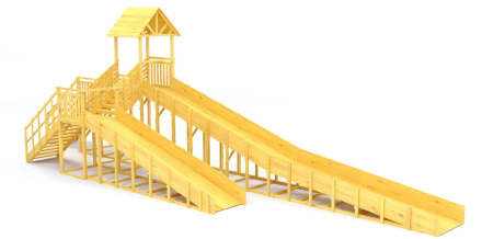 Зимняя горка Савушка Зима Wood 9/4, фото 1