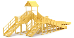 Зимняя горка Савушка Зима Wood 9/4, фото 3