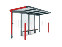 Aureo павильон остановочный, ширина 1855 мм, длина 5580 мм