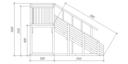 Зимняя горка Савушка Зима 3 , фото 6