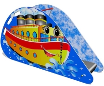 Детская горка Пароходик Г032 H=650 для игровых площадок Детская горка Пароходик Г032 H=650 для игровых площадок