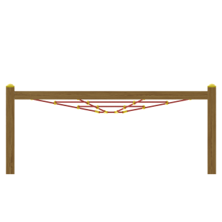 Квадратная сетка для детских игровых комплексов, фото 2