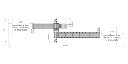 Зимняя горка Савушка Зима Wood 9/1, фото 8