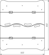 Песочница Romana 057.36.00 с крышкой для детской площадки Песочница Romana 057.36.00 с крышкой для детской площадки