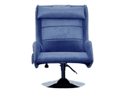 Офисное массажное кресло Ego Max Comfort EG3003 Синий (Микрошенилл), фото 3
