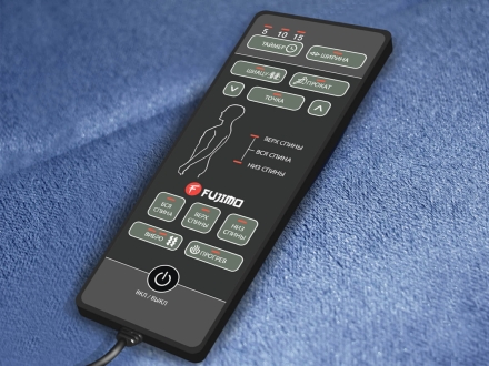 Дизайнерское массажное кресло EGO Max Comfort EG3003 Синий, фото 5