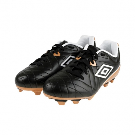 Бутсы ф/б UMBRO SPECIALI 4 SHIELD FG (13 studs) чер/бел/бронз 80682U, фото 2