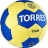 Мяч ганд. &quot;TORRES Club&quot; арт.H30041, р.1, ПУ, 5 подкл. слоев, сине-желтый