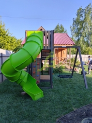 Детская площадка IgraGrad Панда Фани Gride с трубой 2,1м, фото 5