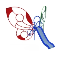 Детская горка &quot;Бабочка&quot;
