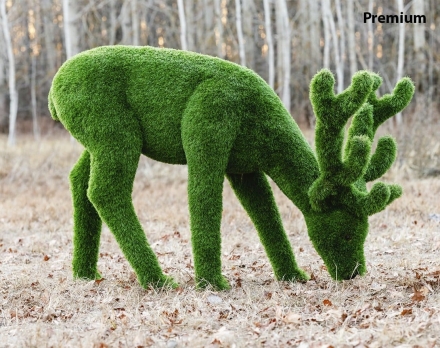 Топиари олень, пасется - газон Deluxе, фото 4