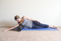 Цилиндр для пилатес EVA 90 см премиум (высокая плотность) Цилиндр для пилатес EVA 90 см премиум (высокая плотность)