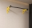 Турник настенный прямой хват Domsen Ds41 Yellow 