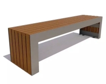 Парковая скамейка Лайн Сосна