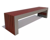 Парковая скамейка Лайн Сосна