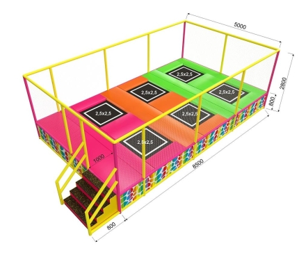 Батутная арена &quot;Цветная&quot;, фото 2