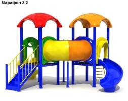 Детский игровой комплекс Марафон 3, фото 3 Детский игровой комплекс Марафон 3, фото 3