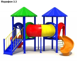Детский игровой комплекс Марафон 3, фото 6 Детский игровой комплекс Марафон 3, фото 6