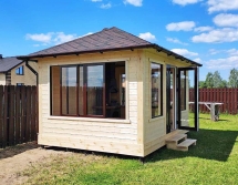 Застекленная беседка МИНИ ДОМИК Застекленная беседка МИНИ ДОМИК