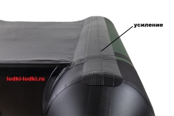 Броня-280 зеленый-черный (лодка ПВХ под мотор с усилением), фото 3 Броня-280 зеленый-черный (лодка ПВХ под мотор с усилением), фото 3