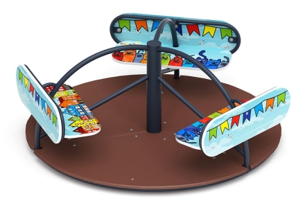 Карусель Солнышко (Коты) - ИО 30.01.03-10.И1, фото 3