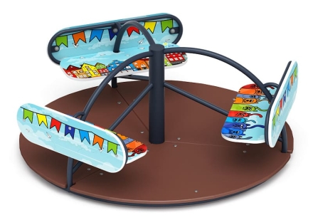 Карусель Солнышко (Коты) - ИО 30.01.03-10.И1, фото 2