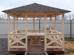 Квадратная беседка ЕВРОПА, фото 3