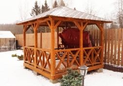 Квадратная беседка ЕВРОПА, фото 6